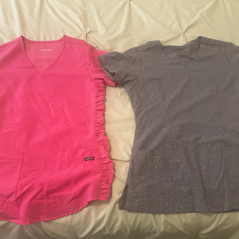 Scrub tops size xs & xxs